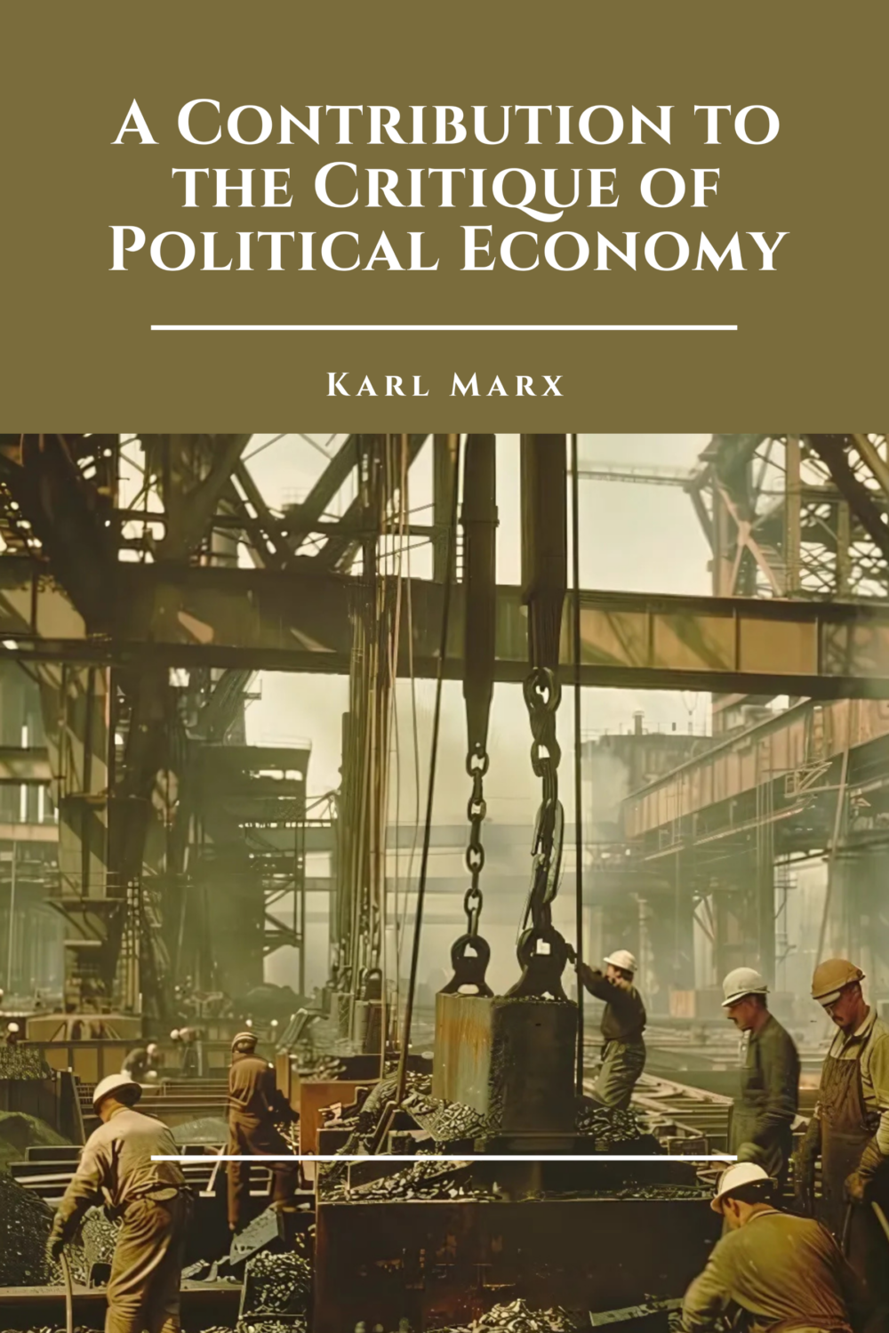 A Contribution to the Critique of Political Economy